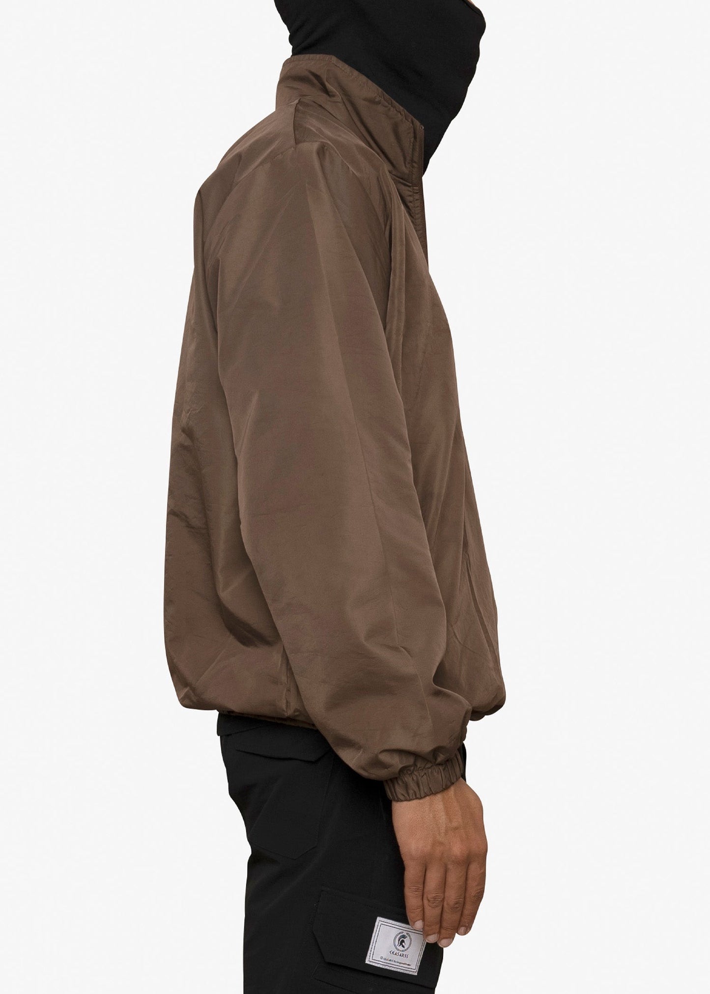 Ceasarss mountain team zip vest Brown
