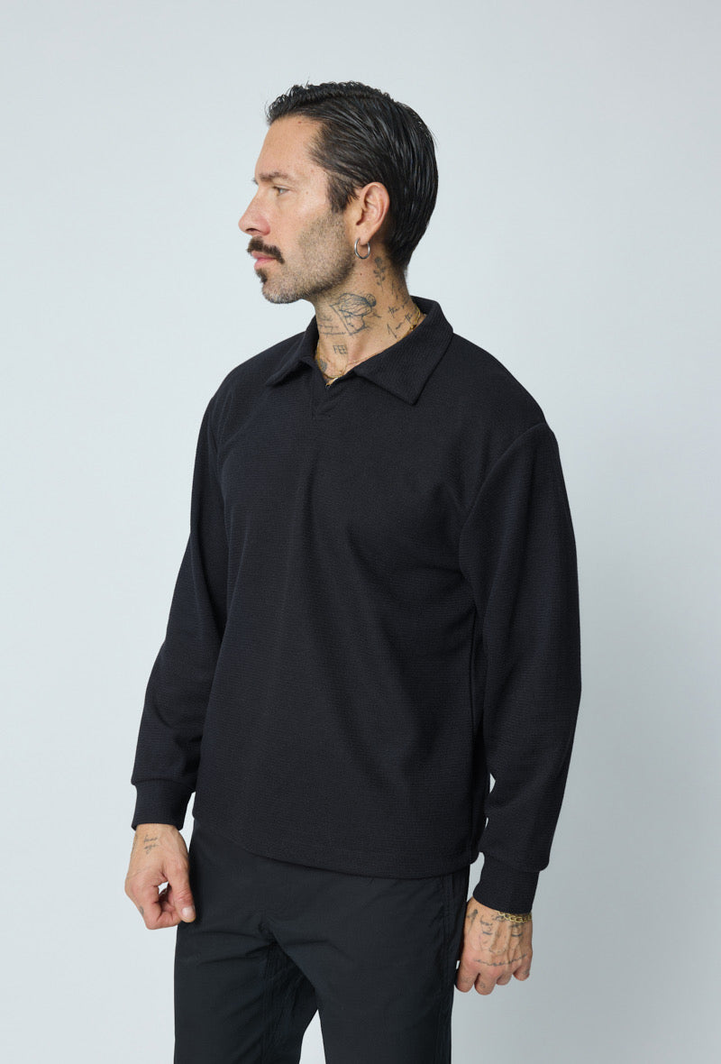 Sweater polo Black