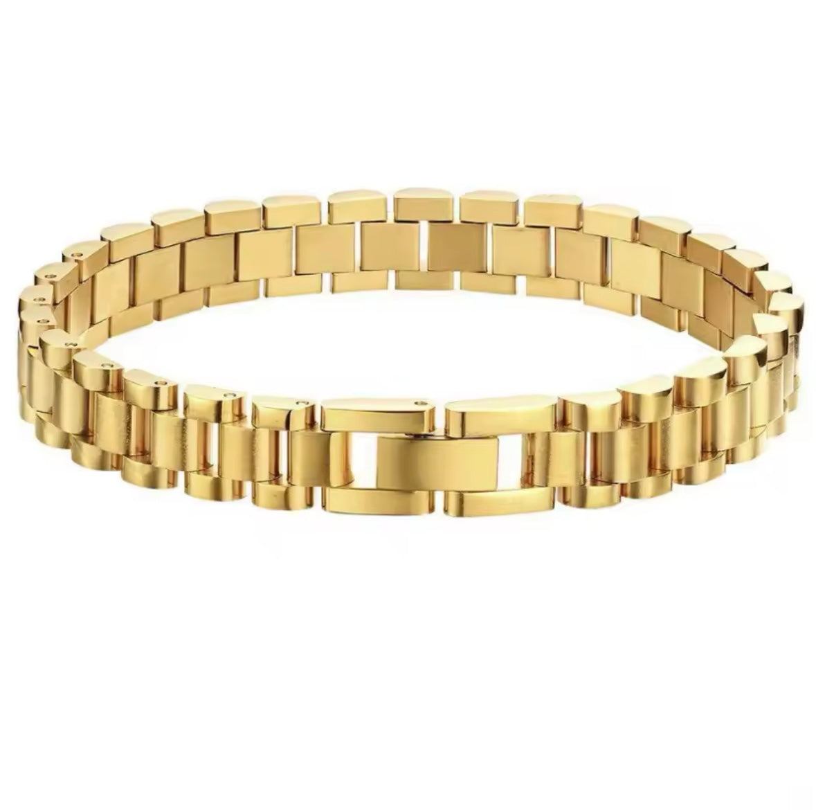 Small golden presidente bracelet