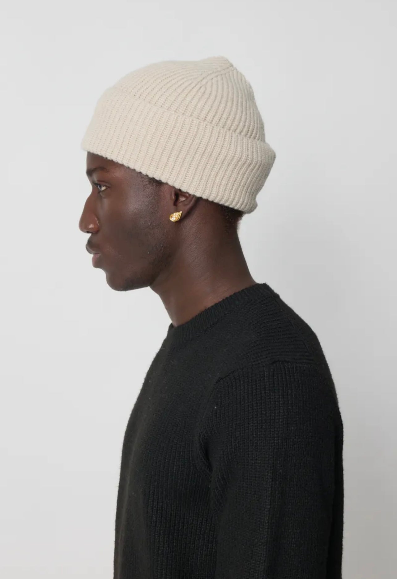 High quality beanie Beige