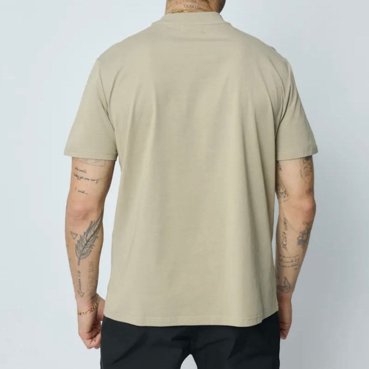 T-Shirt crew neck Beige