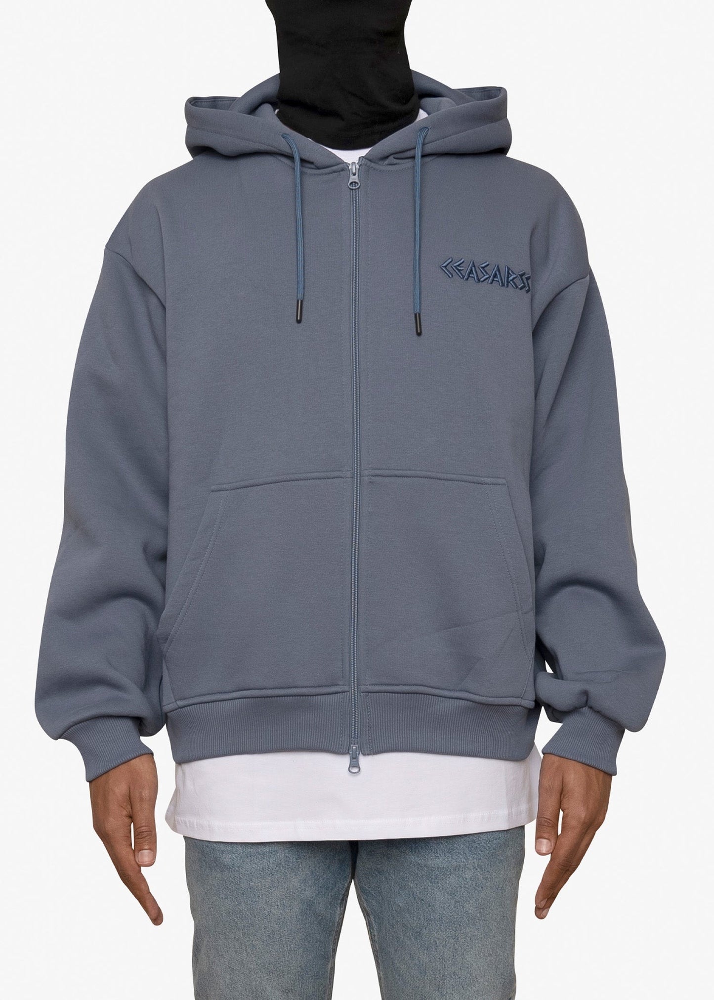 Ceasarss double zip hoodie