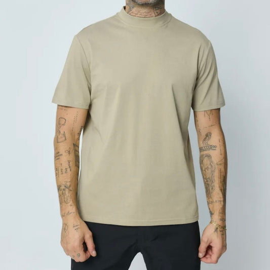 T-Shirt crew neck Beige