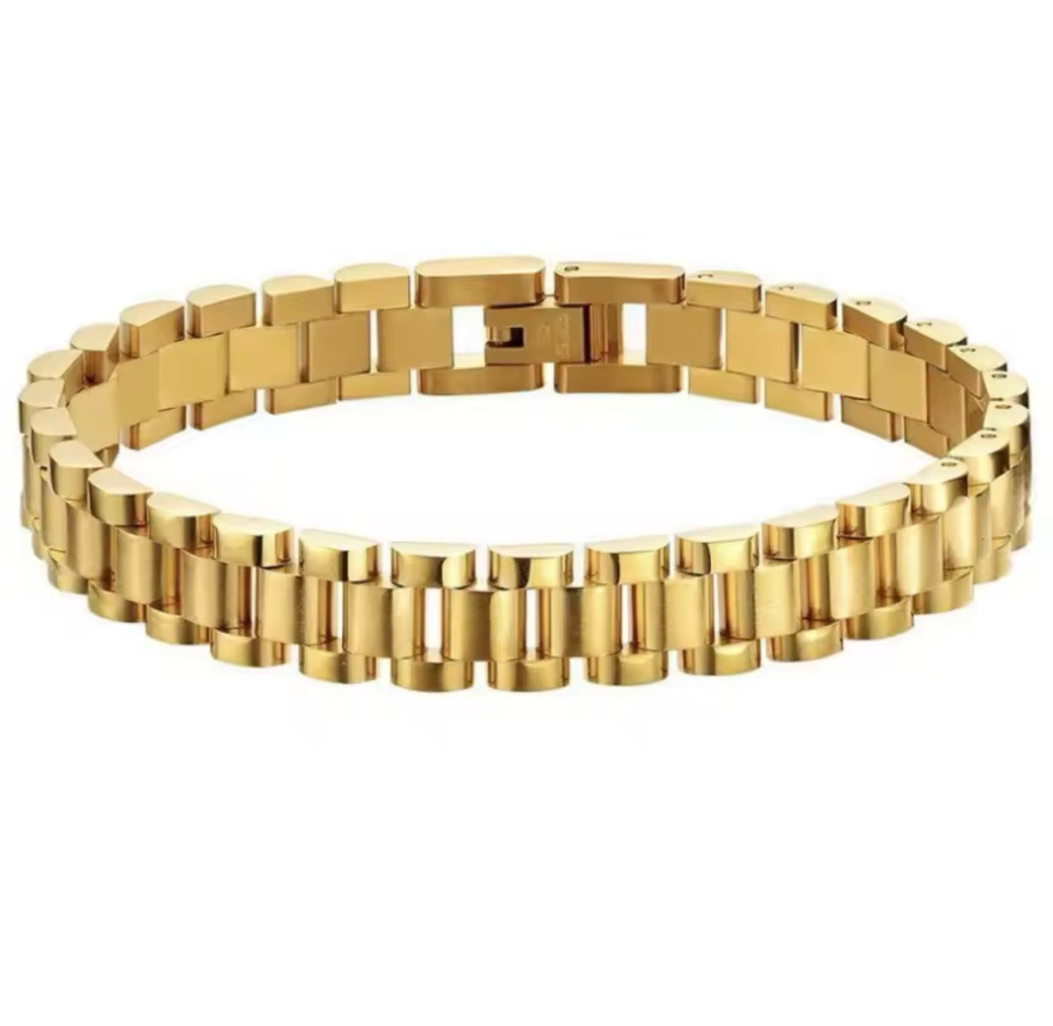 Small golden presidente bracelet