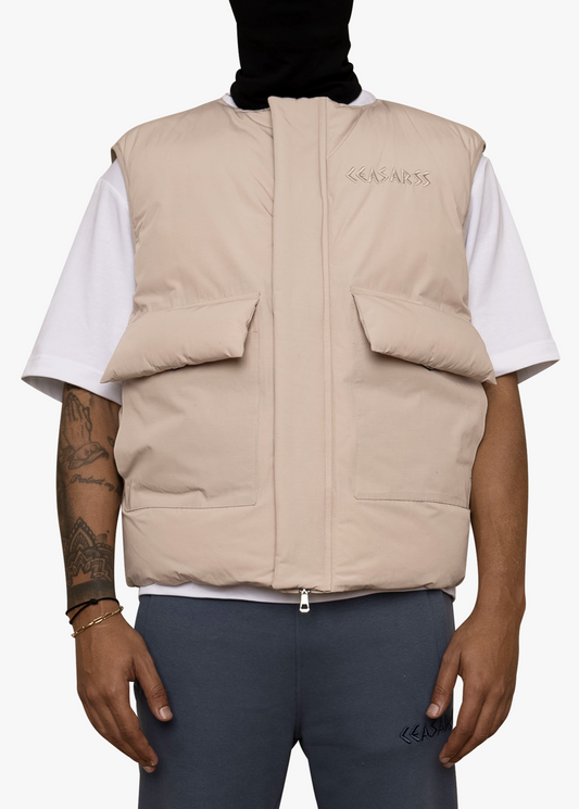 Ceasarss bodywarmer Beige