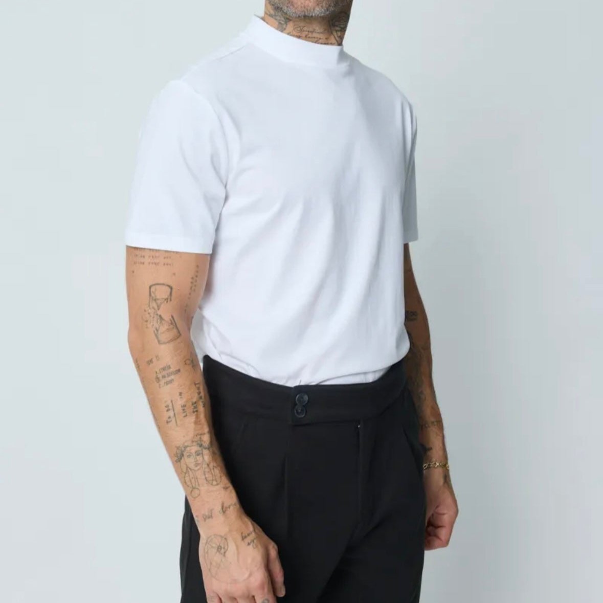 T-Shirt crew neck White