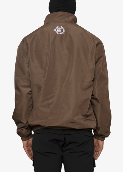 Ceasarss mountain team zip vest Brown