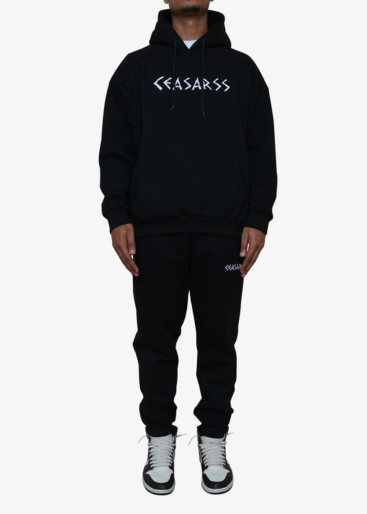 Ceasarss oversized tracksuit Black