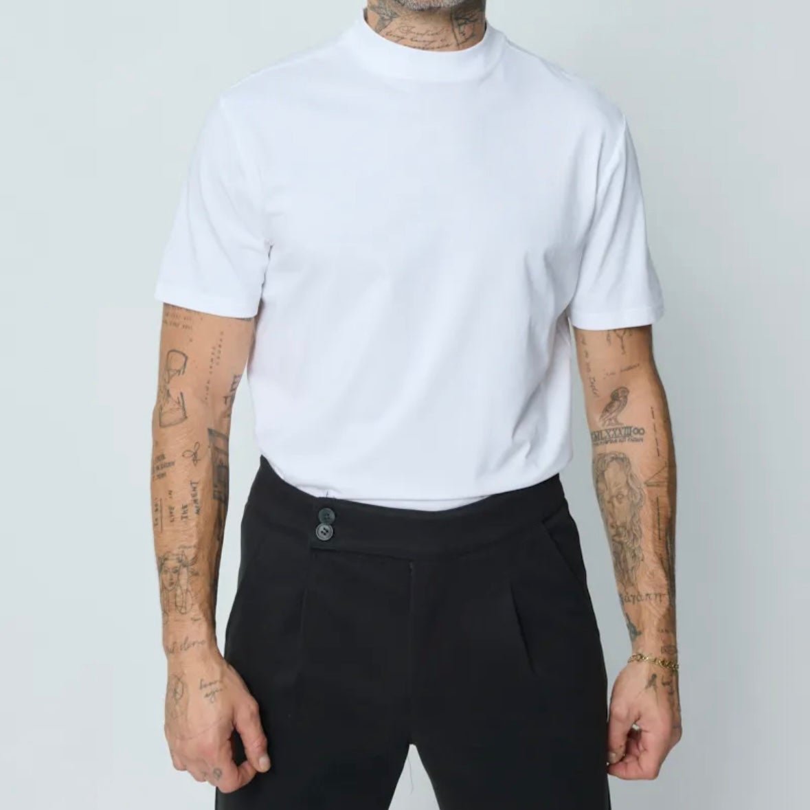 T-Shirt crew neck White