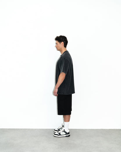 Ceasarss T-Shirt Washed Black