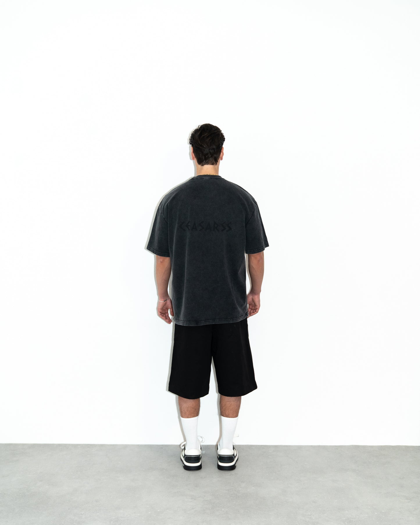 Ceasarss T-Shirt Washed Black