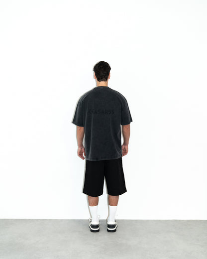 Ceasarss T-Shirt Washed Black