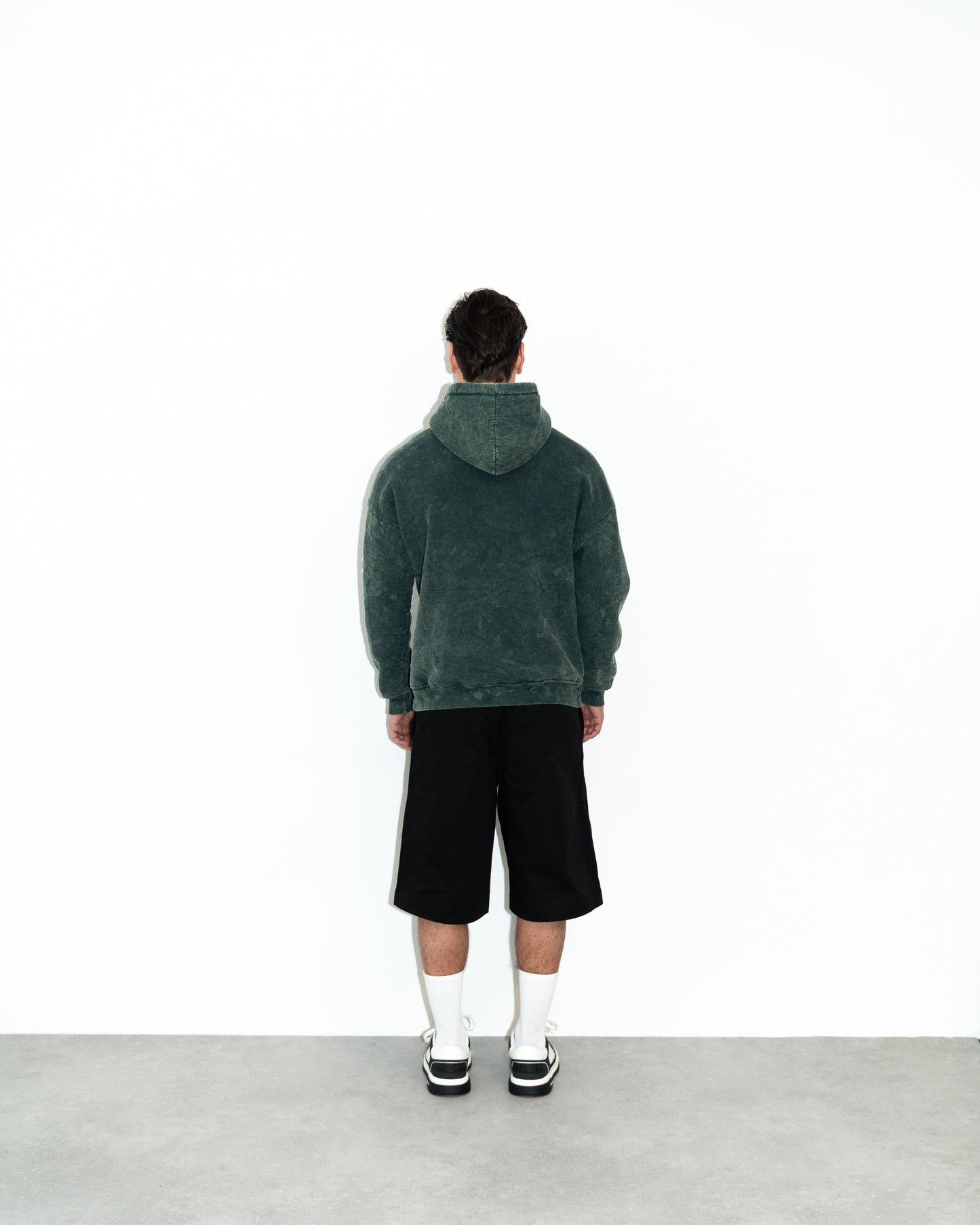 Ceasarss Hoodie Washed Green